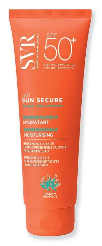 Laboratoires Svr Sun Secure Latte Solare Idratante SPF50+ Adulti e Bambini 250ml