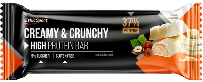 Creamy & Crunchy Barretta Cioccolato Bianco e Nocciole 30 g