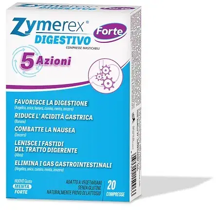 Zymerex Digestivo Forte Integratore 20 Compresse