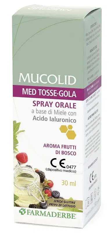 Mucolid Med Tosse e Gola Spray Orale 20ml
