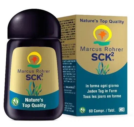 Marcus Rohrer SCK2 Spirulina Integratore 60 Compresse