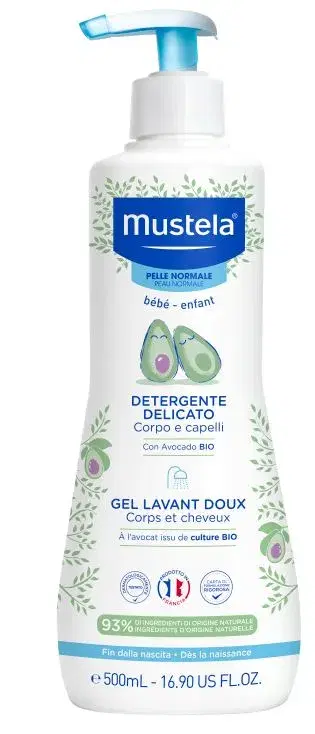Mustela Detergente Delicato Corpo e Capelli 500 ml