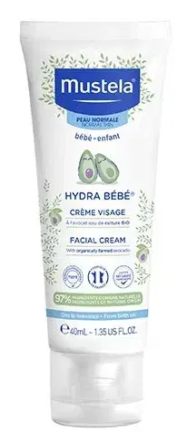 Mustela Hydra Bèbè Crema Viso per Bambino Idratante Quotidiana 40 ml