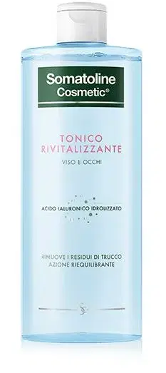 Somatoline Cosmetic Tonico Rivitalizzante Viso Occhi con Acido Ialuronico 400ml