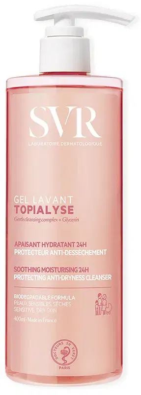 SVR Topialyse Gel Detergente Delicato Protettivo Antisecchezza 400 ml