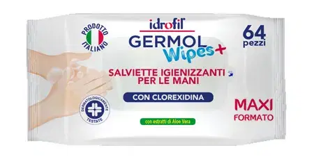 Salviettine Igienizzanti per Mani in Confezione da 64 Pezzi per la Pulizia Rapida e Efficace
