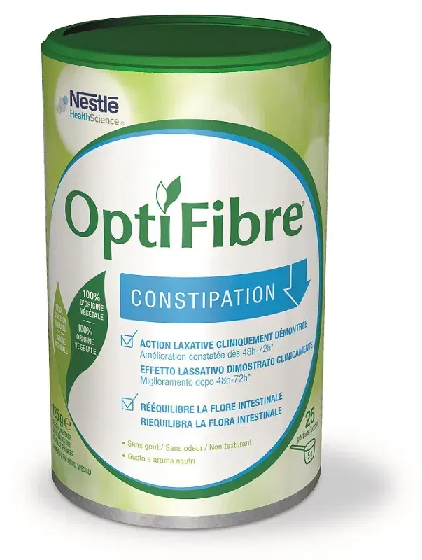 OptiFibre Constipation Per l'Equilibrio della Flora Intestinale 125 g