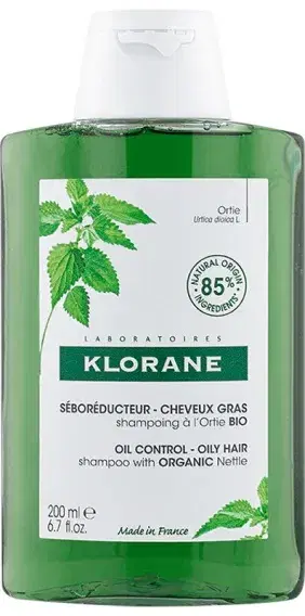 Klorane Shampoo All'ortica Seboregolatore per Cute Grassa 200 ml