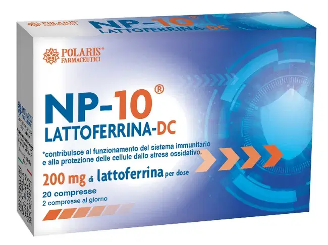 Polaris Np 10 Lattoferrina Dc Integratore Sistema Immunitario 20 Compresse
