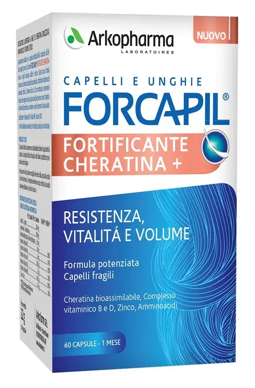 Arkopharma Forcapil Fortificante Integratore Alla Cheratina 60 Capsule
