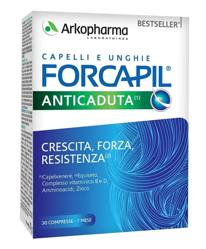 Arkopharma Forcapil Integratore Anticaduta 30 Compresse