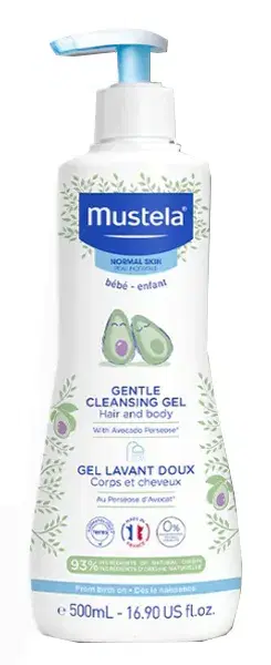 Mustela Detergente Delicato Addolcente e Lenitivo Corpo e Capelli 500 ml