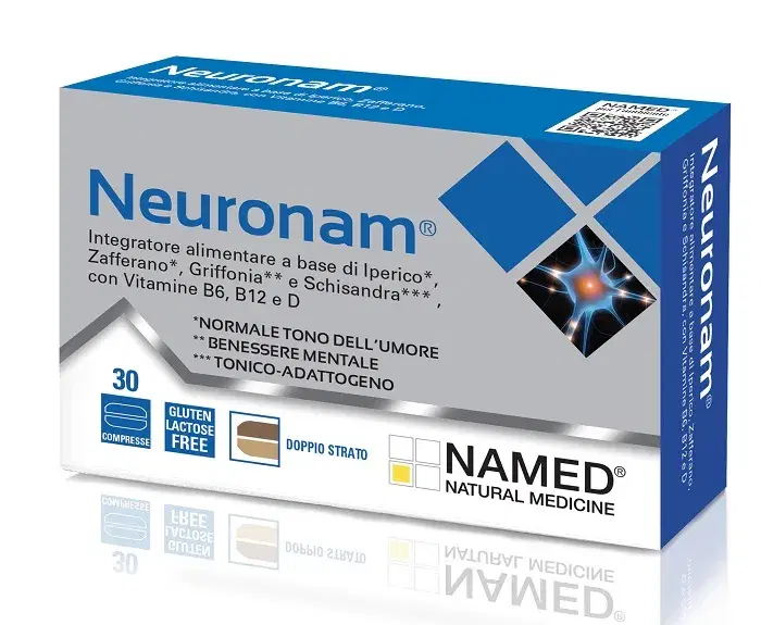 Named Neuronam Integratore per il Benessere Mentale 30 Compresse