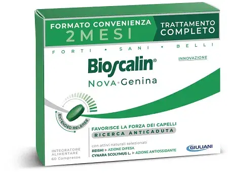 Bioscalin Nova Genina Integratore per la Caduta dei Capelli 60 Compresse