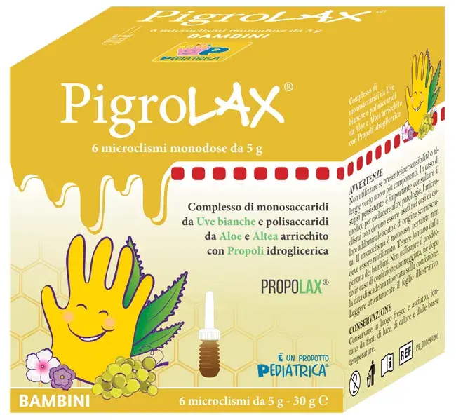 Pigrolax Microclisma Bambini 6x5g