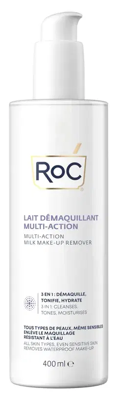 Roc Latte Struccante Detergente Multiazione 3in1 Texture Leggera 400 ml