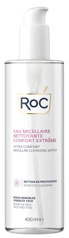Roc Acqua Micellare Detergente Extra Comfort Viso e Occhi 400 ml