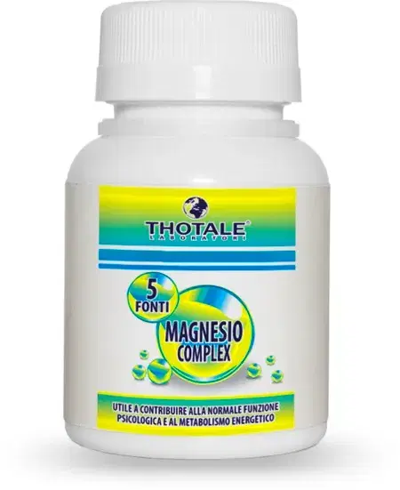 Thotale Magnesio Complex Integratore di Magnesio 60 Capsule