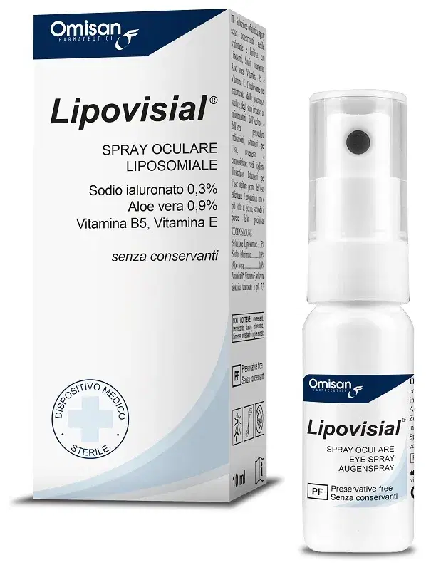 Lipovisial Spray Idratante per Occhi 10ml