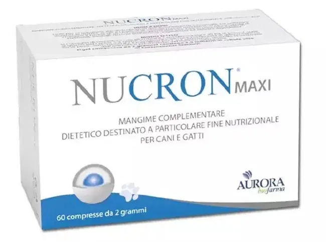 Nucron Maxi Alimento Complementare Dietetico Per Cani e Gatti 60 Compresse