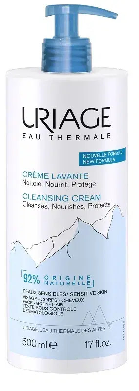 Uriage Creme Lavante Detergente Delicato e Profumato Senza Sapone 500 ml