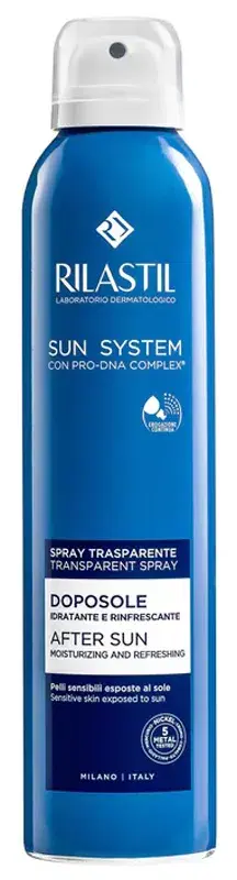 Rilastil Sun System Doposole Idratante e Rinfrescante Spray Trasparent 200 ml