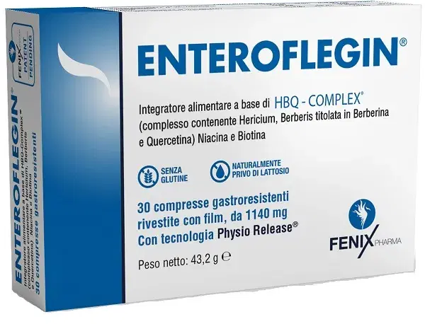 Enteroflegin Integratore Per La Flora Batterica Intestinale 30 compresse