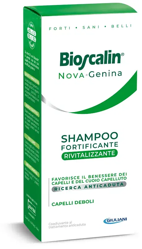 Bioscalin Nova Genina Shampoo Fortificante Rivitalizzante Anticaduta 200 ml