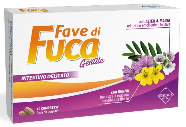 Fave Di Fuca Gentile Integratore per Intestino Delicato 40 Compresse