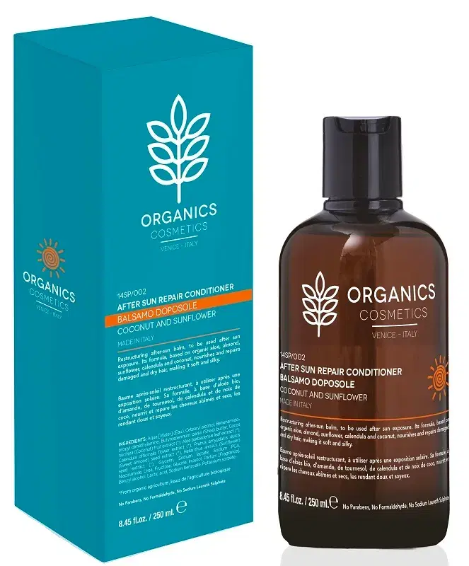 Organics Cosm After Sun Repair Trattamento Doposole 250 ml