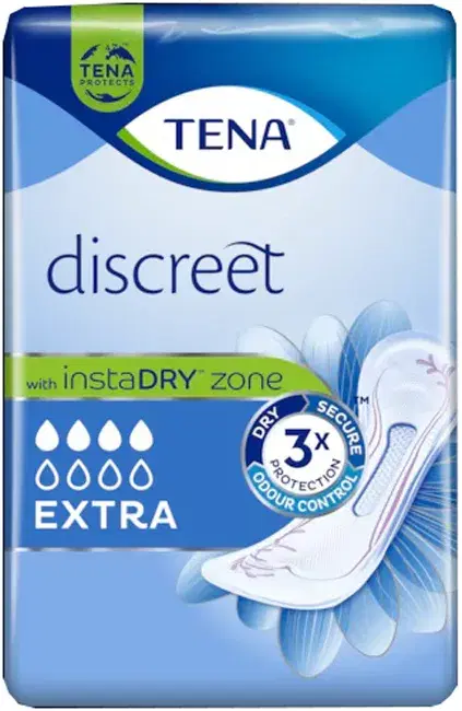 Tena Discreet Extra Assorbente per Perdite Urinarie 10 pezzi