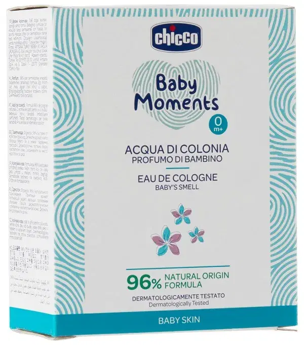 Chicco Baby Moments Acqua Di Colonia Delicata Profumo Di Bambino 100 ml