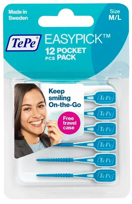 Tepe Prodotti Ig.orale Tepe Easypick M/l Blu 12pz
