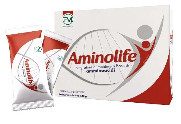 Aminolife Integratore per Benessere Metabolico in Bustine 20 Pezzi