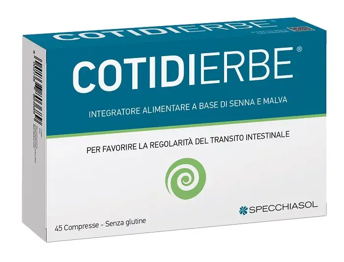 Specchiasol Cotidierbe Integratore Transito Intestinale 45 Compresse