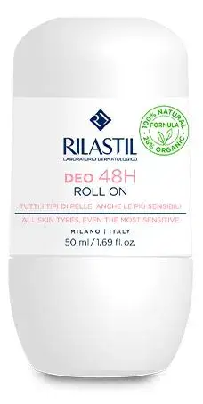 Rilastil Deo 48h Roll On Antitraspirante di Lunga Durata 50 ml