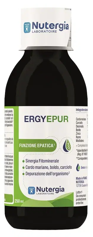 Ergyepur Integratore Depurativo Flacone 250 ml