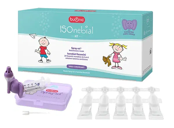 Isonebial Kit per la Pulizia delle Cavità Nasali