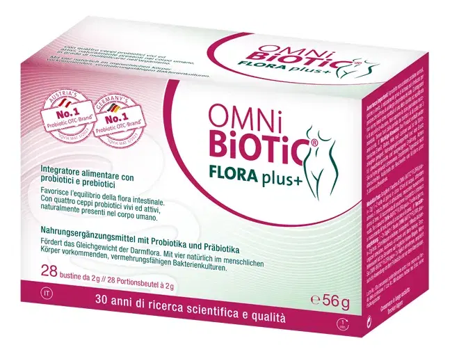Omni Biotic Flora Plus+ Integratore Probiotico 28 bustine