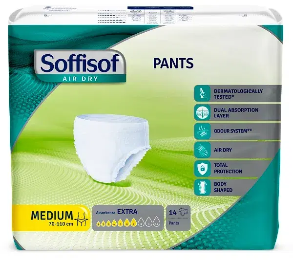 Soffisof Air Dry Pannolini Extra Media 14 pezzi