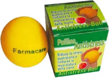 Pallina Antistress Gialla 1 Pezzo