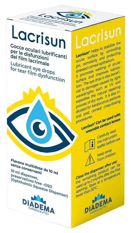 Lacrisun Gocce Oculari Lubrificanti 10ml