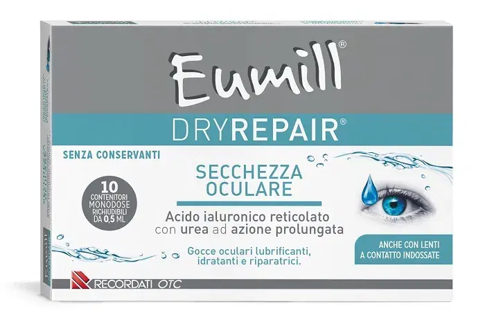 Recordati Eumill Dryrepair Gtt Ocul 10pz