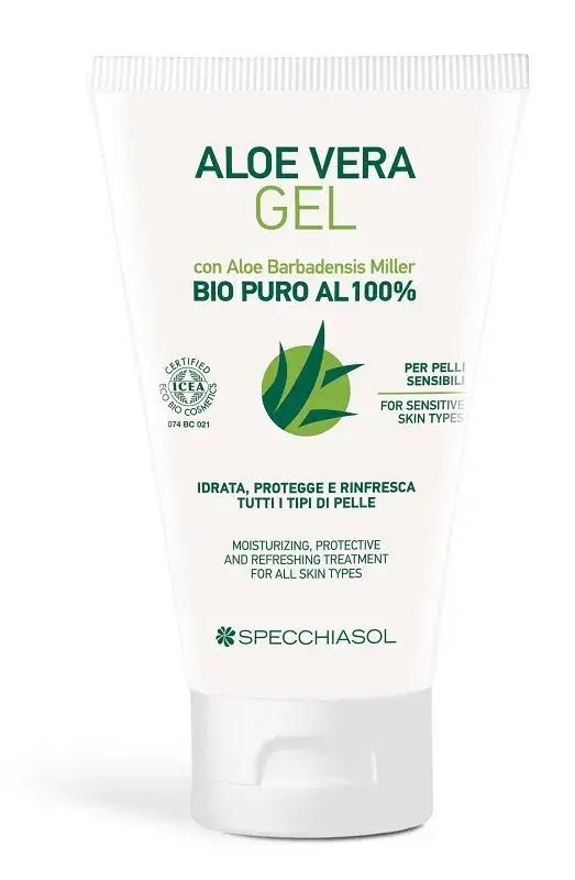 Specchisaol Aloe Vera Gel Corpo Bio Puro 100% 150ml