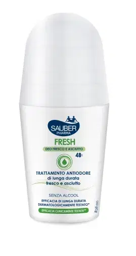 Sauber Fresh Deodorante Anti-Odore 48h Roll-On 50 ml