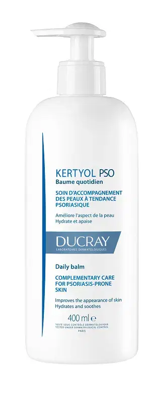 Ducray Kertyol P.S.O. Balsamo Corpo Idratante per Pelle Psoriasica 400 ml