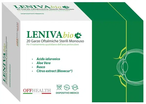 Leniva Biosecur Garze Oculari 20 pezzi