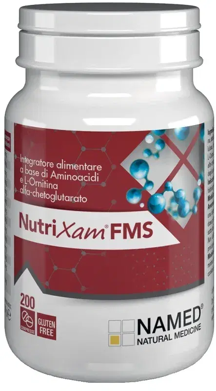Nutrixam FMS Integratore Multivitaminico e Aminoacidico 200 Compresse