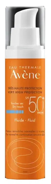 Avene Fluido Solare Viso Ultra Leggero Protezione Spf50+ 50 ml