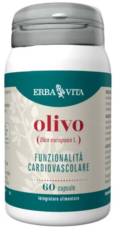 Erba Vita Olivo Integratore per la Funzionalità Cardiovascolare 60 Capsule